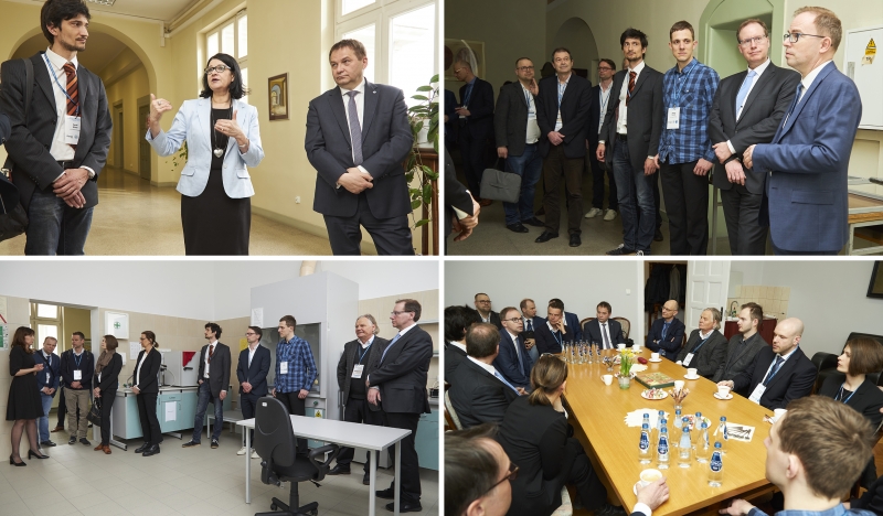 A collage of photos showing people in suits and ties, symbolizing professionalism and elegance.