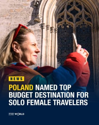 Poland named top budget destination for solo female travellers graphic
