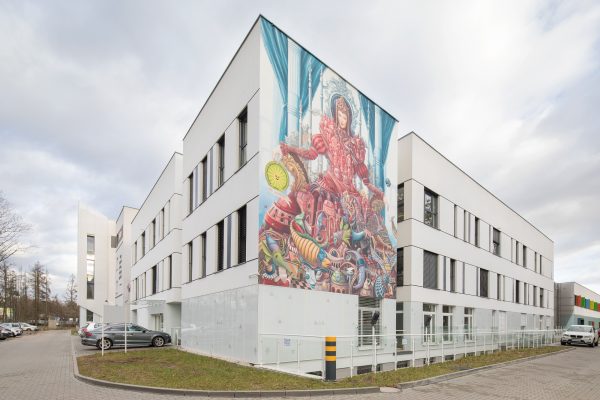 Pediatric Hospital - corner view