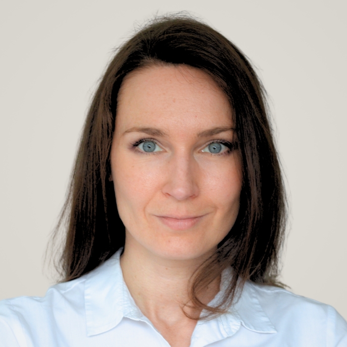 Portrait photo of Joanna Budna-Tukan - color headshot